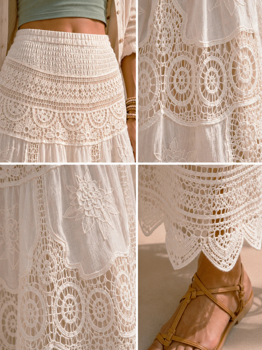 Alba Lace Skirt