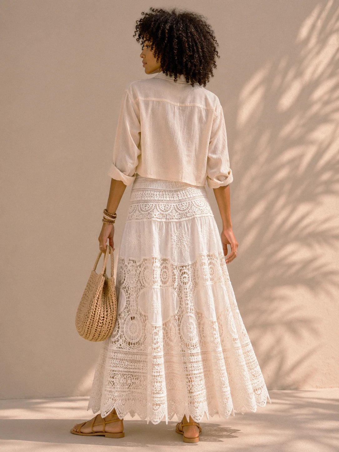 Alba Lace Skirt