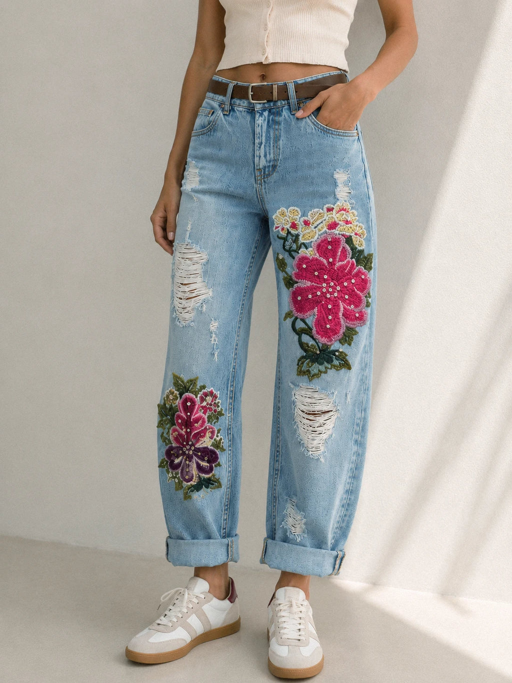 Florence Embroidered Jeans