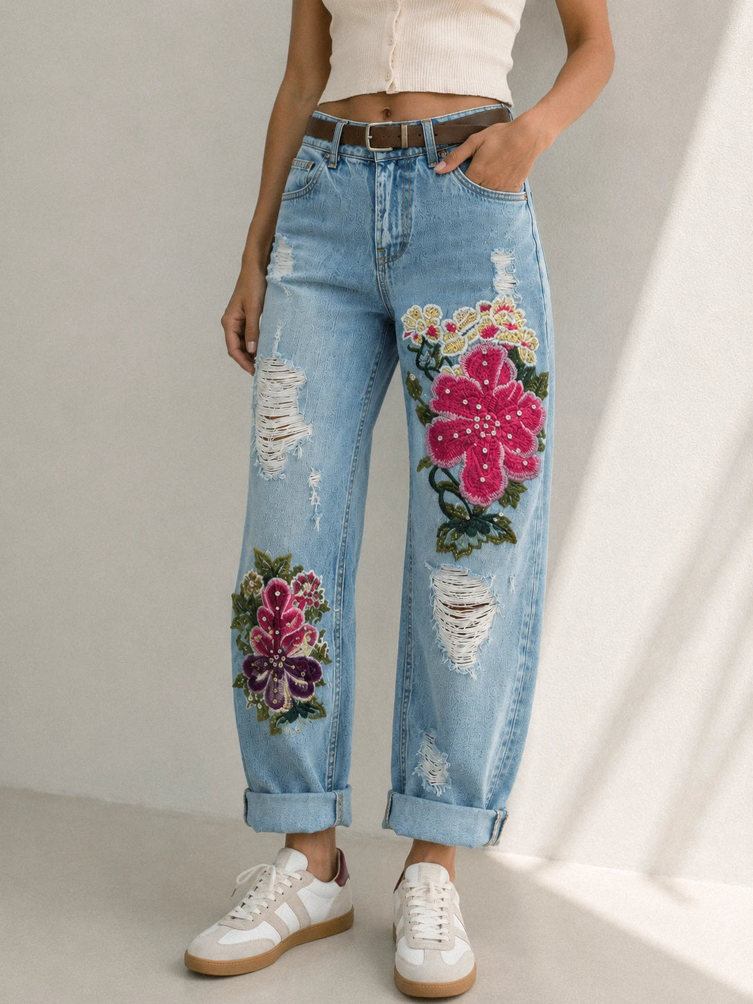 Florence Embroidered Jeans