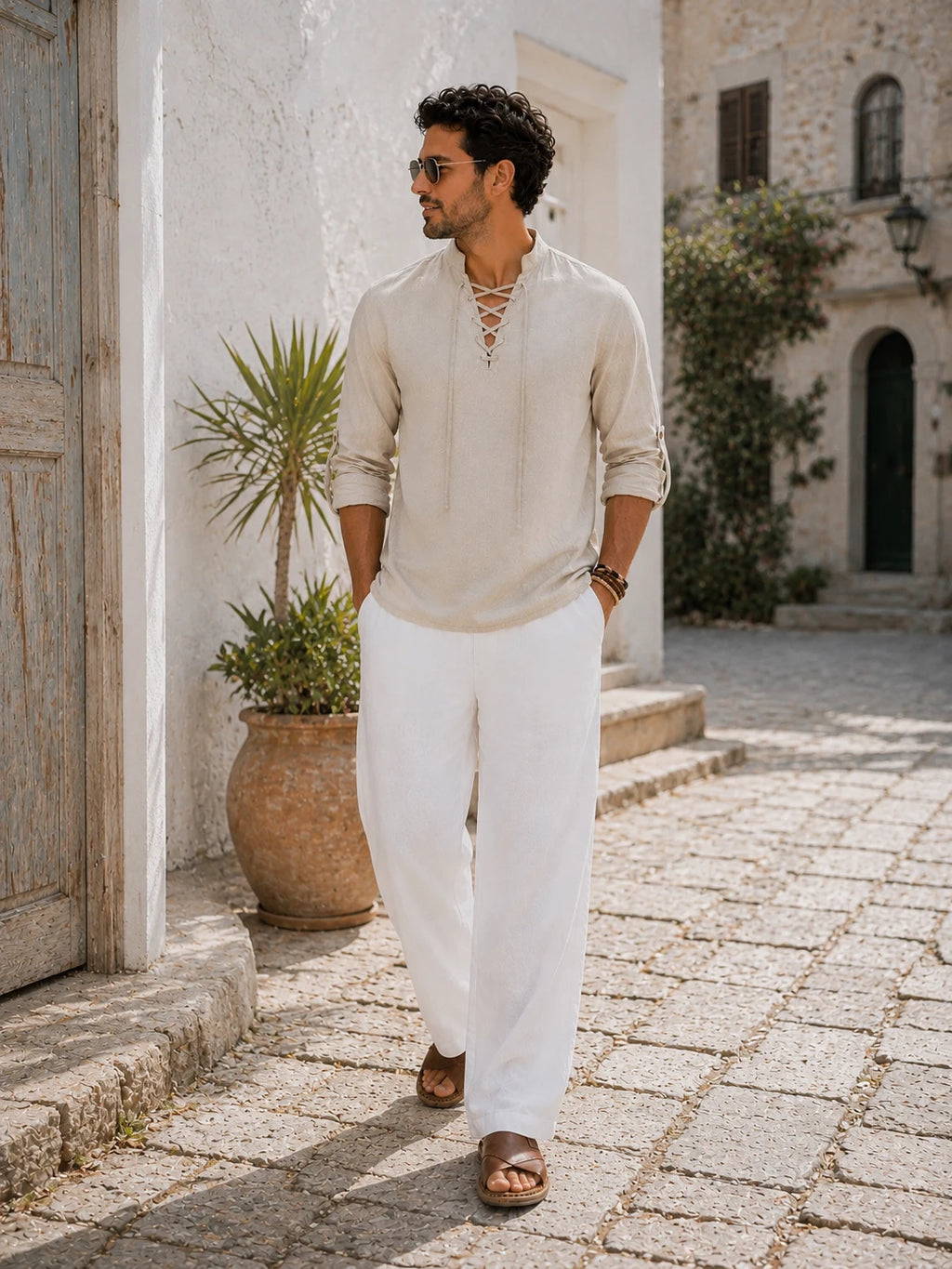 Solano Leinenhose