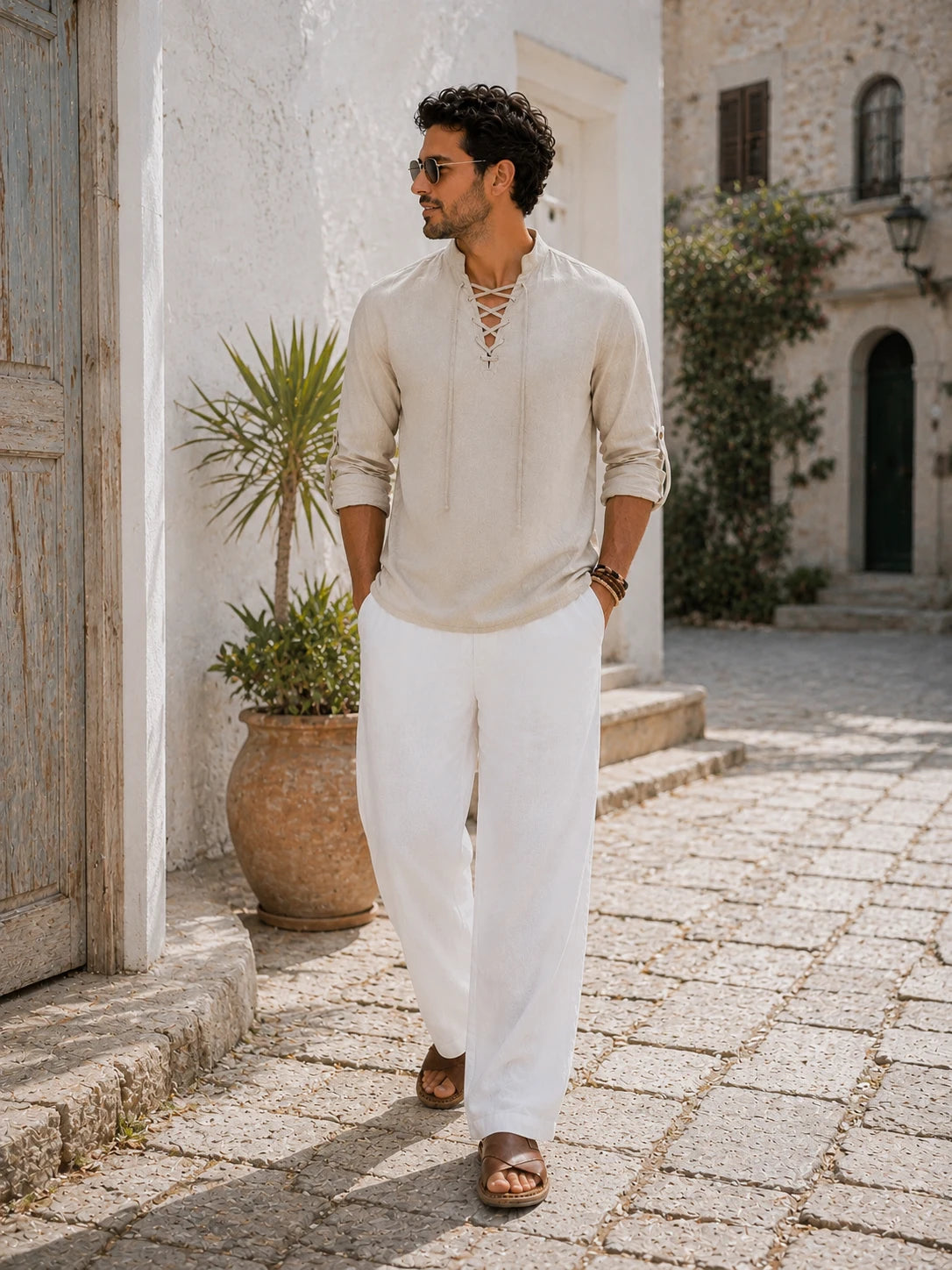 Solano Leinenhose