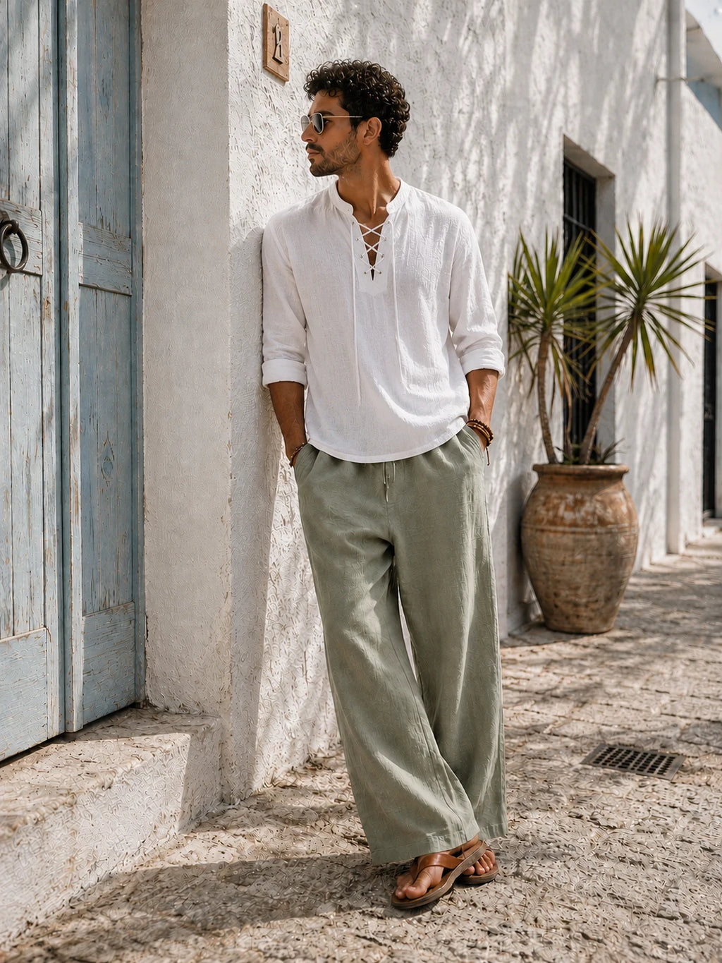 Solano Leinenhose