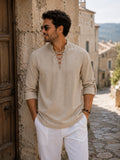 Soren Lace-Up Shirt